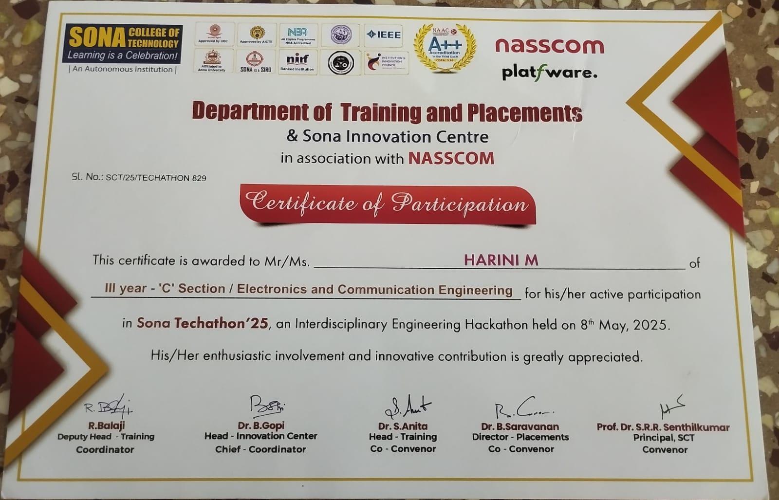 Sona Techathon